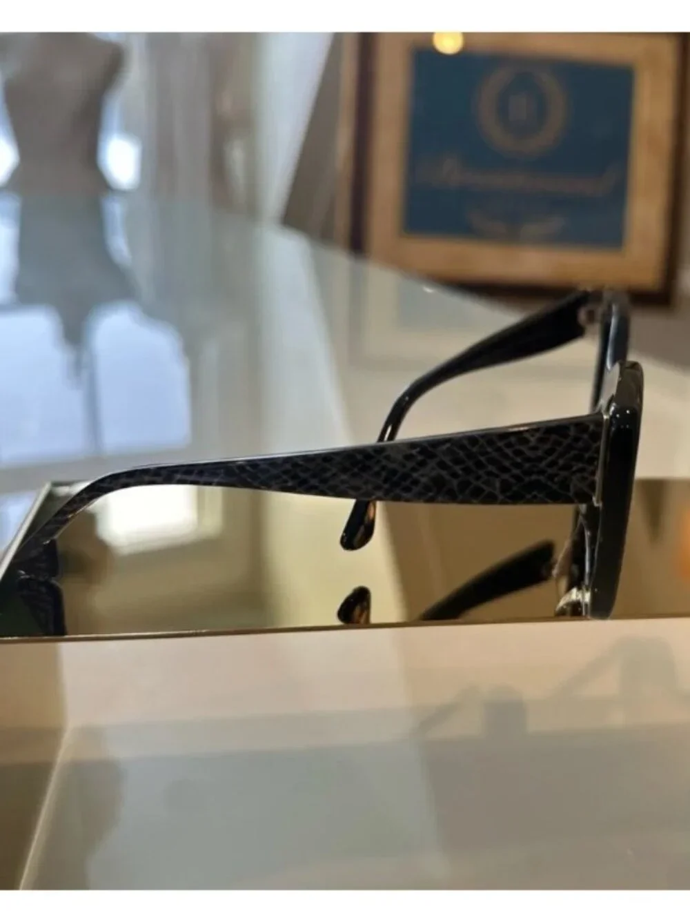 RARE Alice + Olivia Retro Oversized Cat-Eye Sunglasses